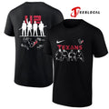 Houston Texans x U2 band signature silhouette shirt Unisex