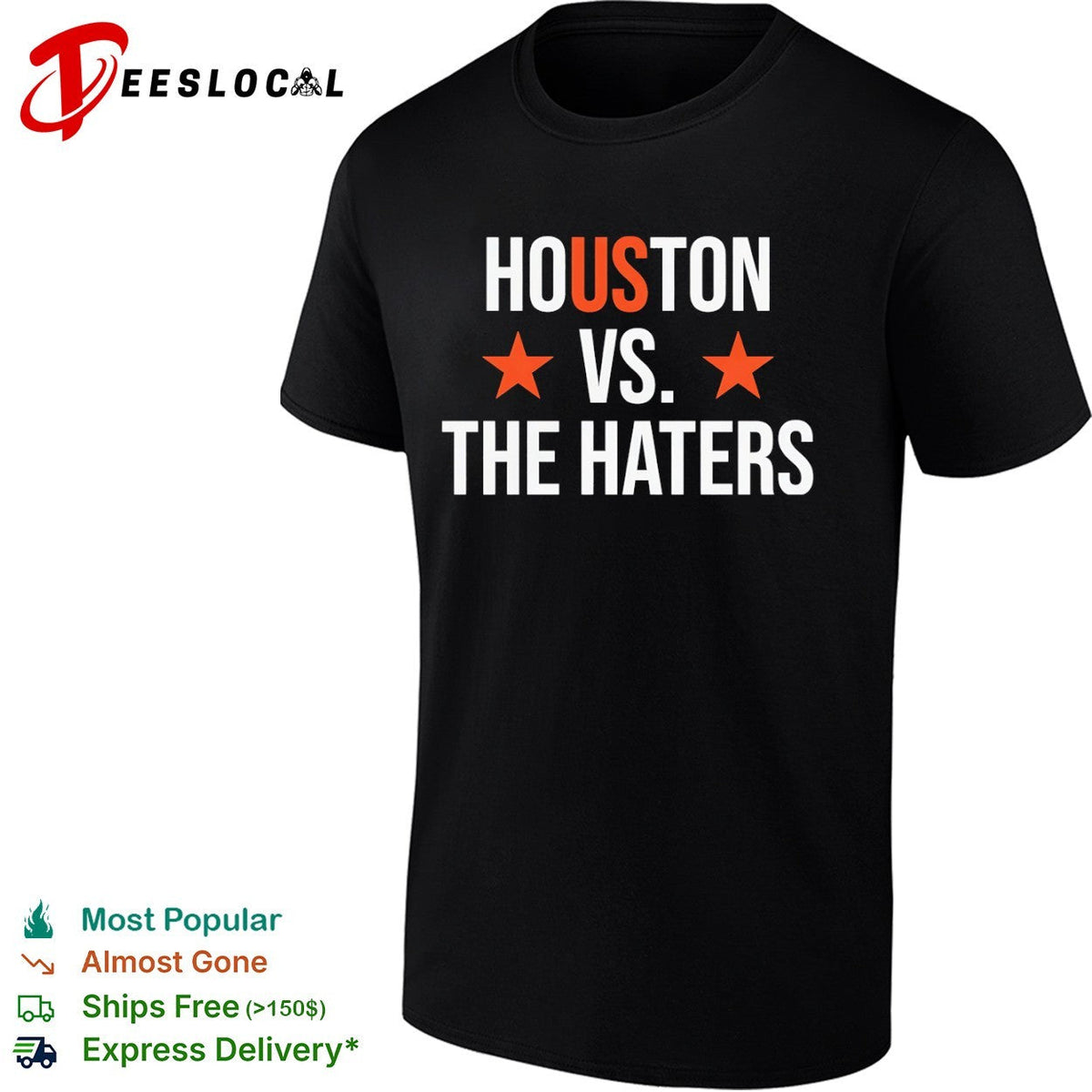 Houston vs the haters Houston Astros shirt Unisex