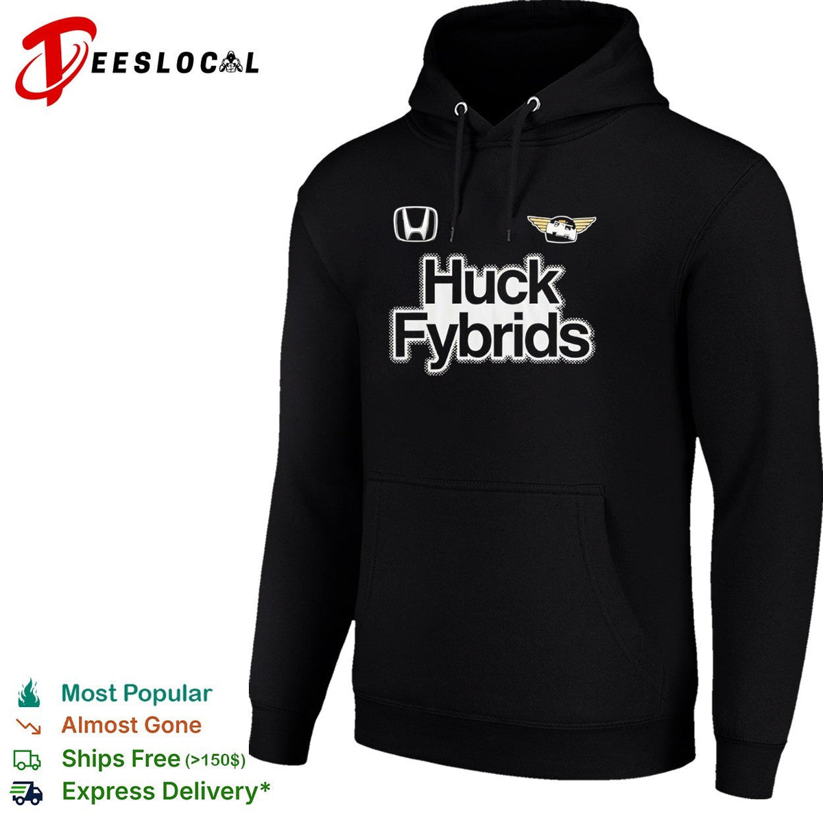 Huck Fybrids Honda Logo Automotive Car Shirt Unisex