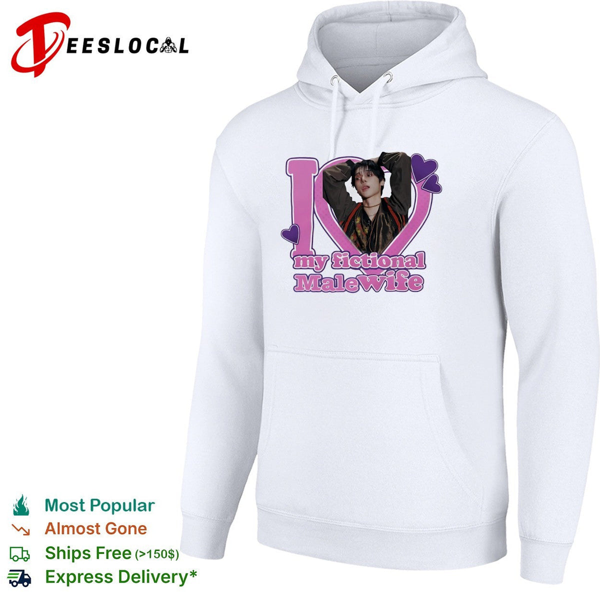 Huening Kai TXT I love my fictional malewife shirt Unisex