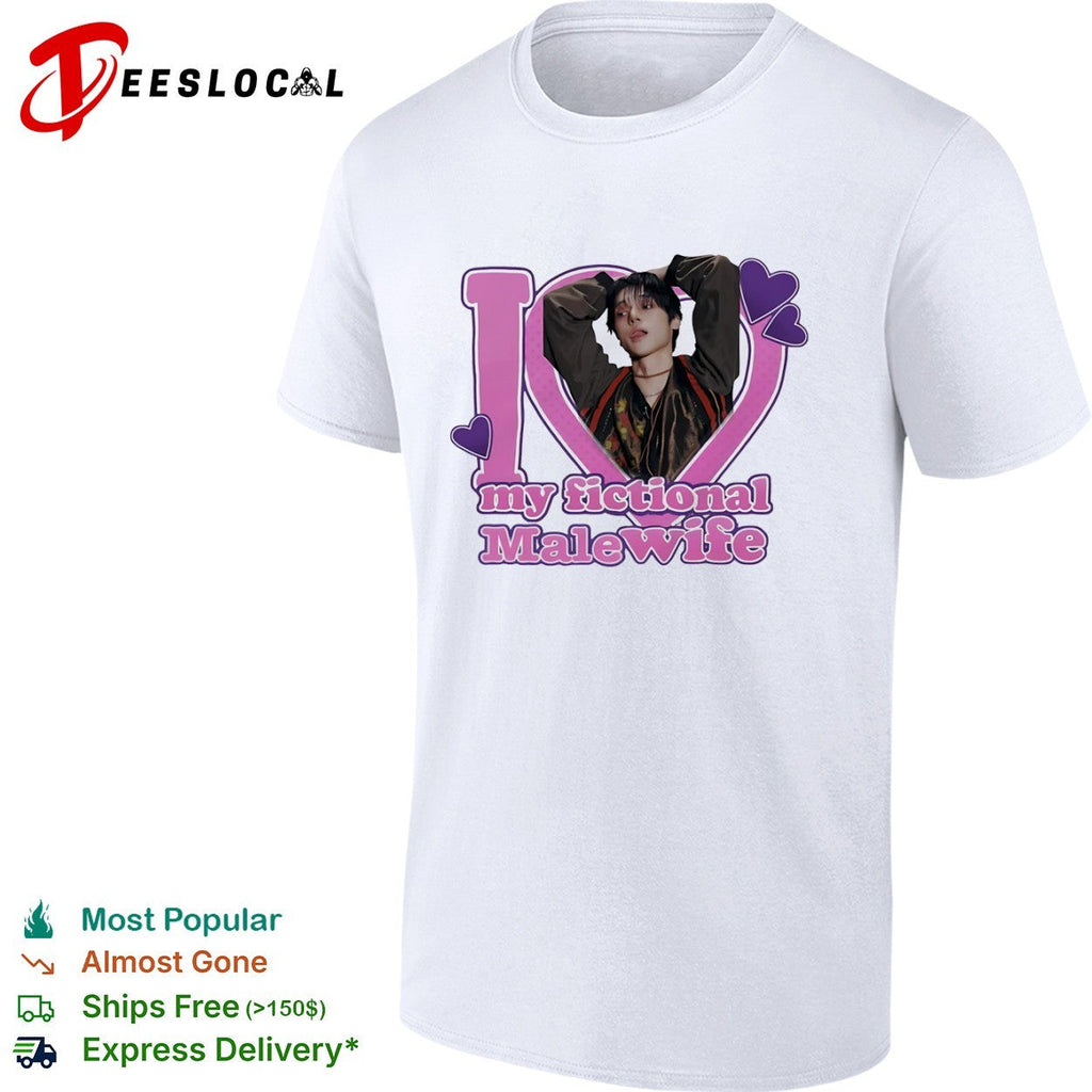 Huening Kai TXT I love my fictional malewife shirt Unisex
