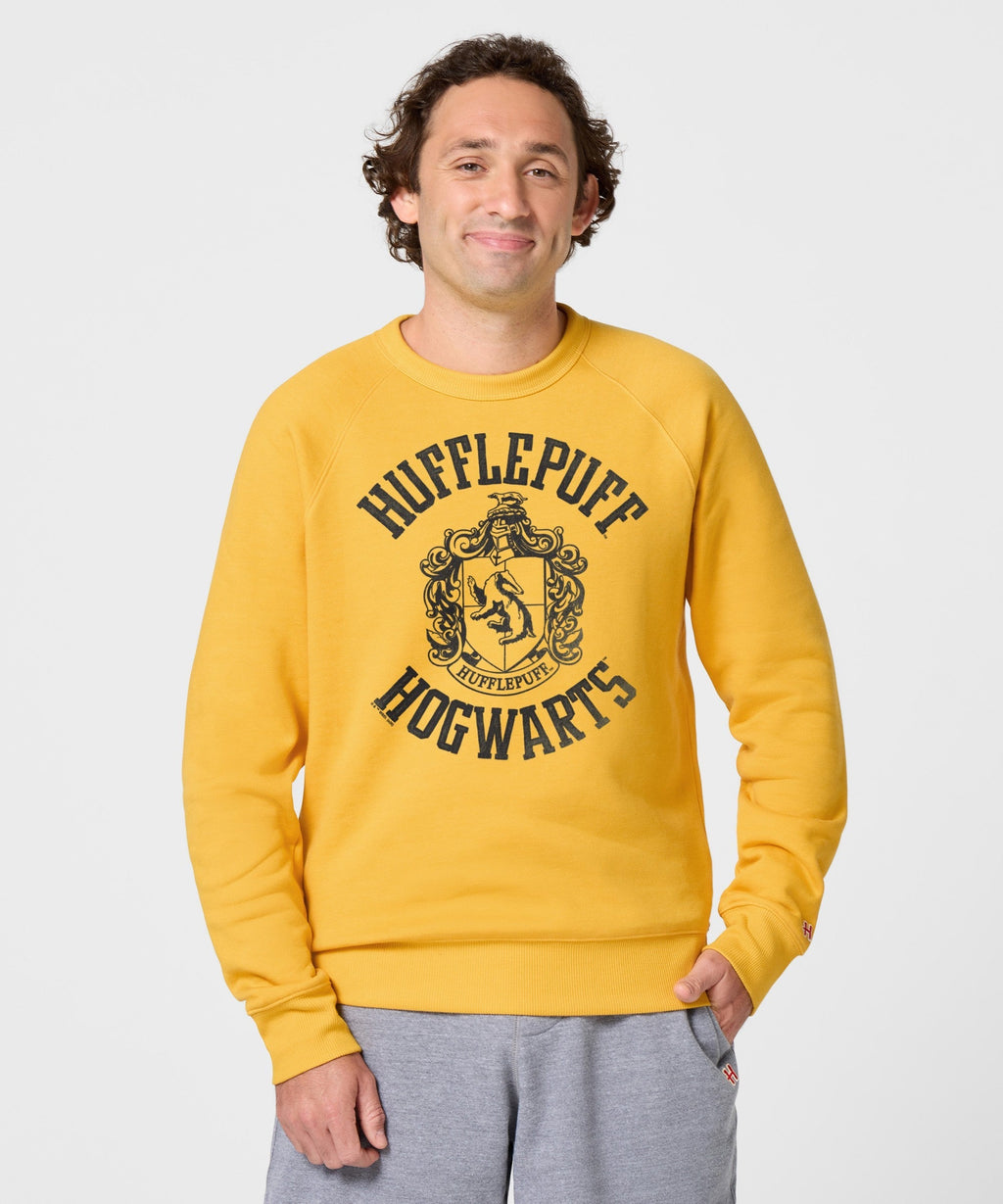 Hufflepuff Crest Crewneck Unisex