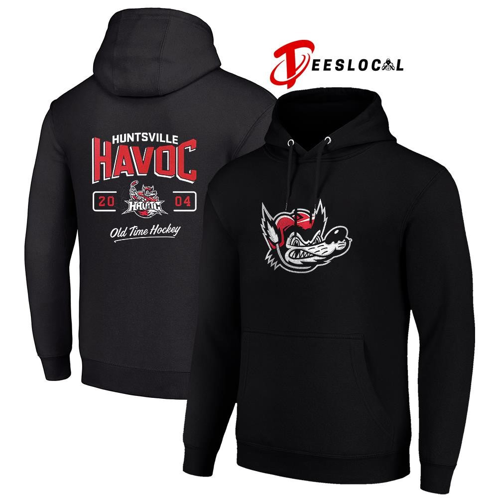 Huntsville Havoc 2004 old time hockey logo shirt Unisex