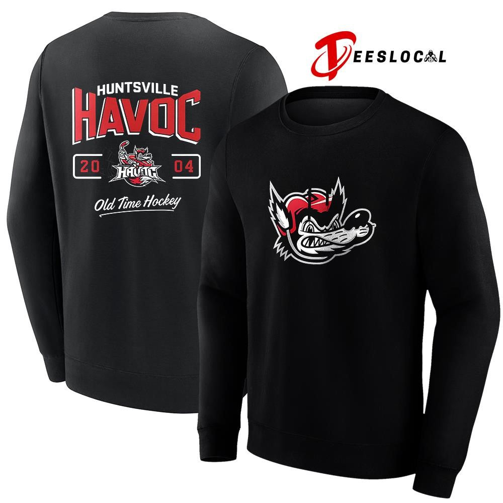 Huntsville Havoc 2004 old time hockey logo shirt Unisex