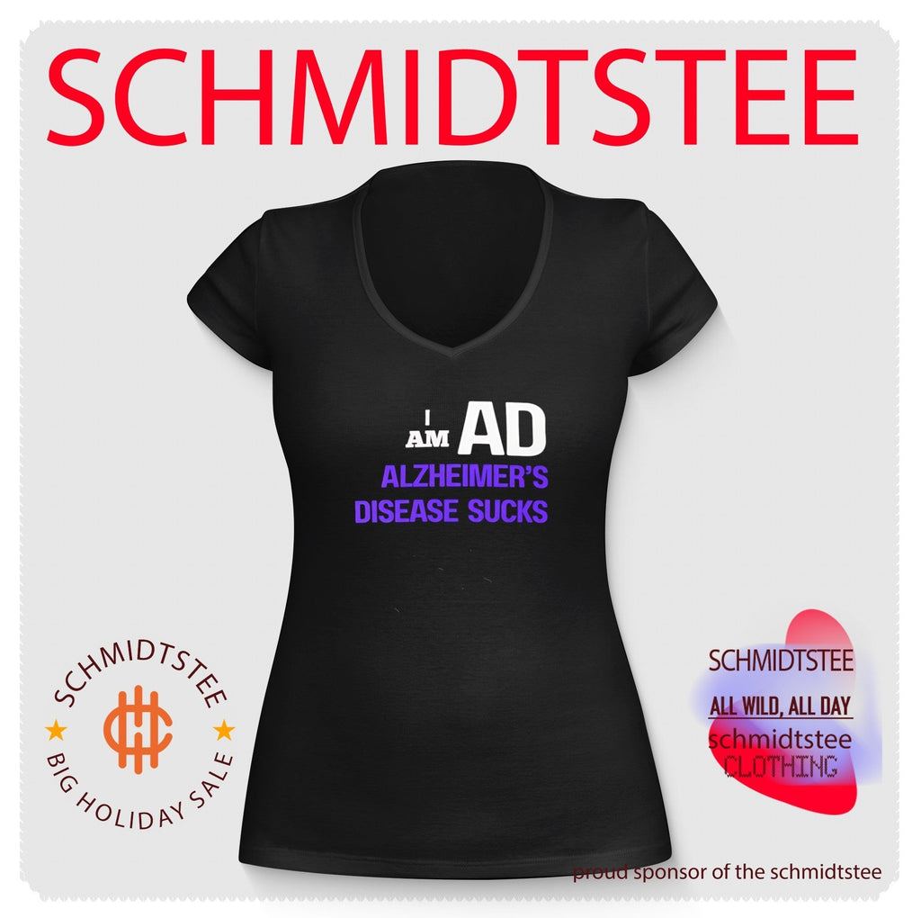 I Am AD Alzheimer’s Disease Sucks dementia support shirt Unisex