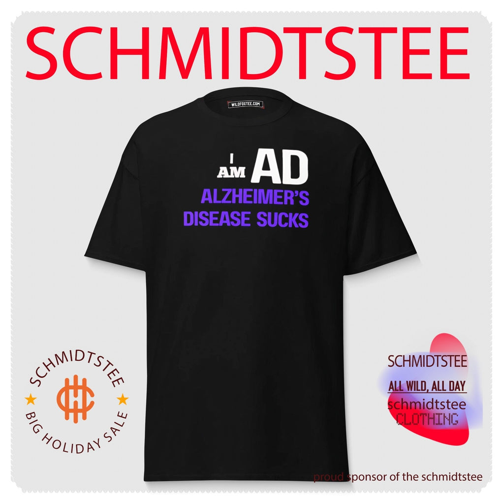 I Am AD Alzheimer’s Disease Sucks dementia support shirt Unisex