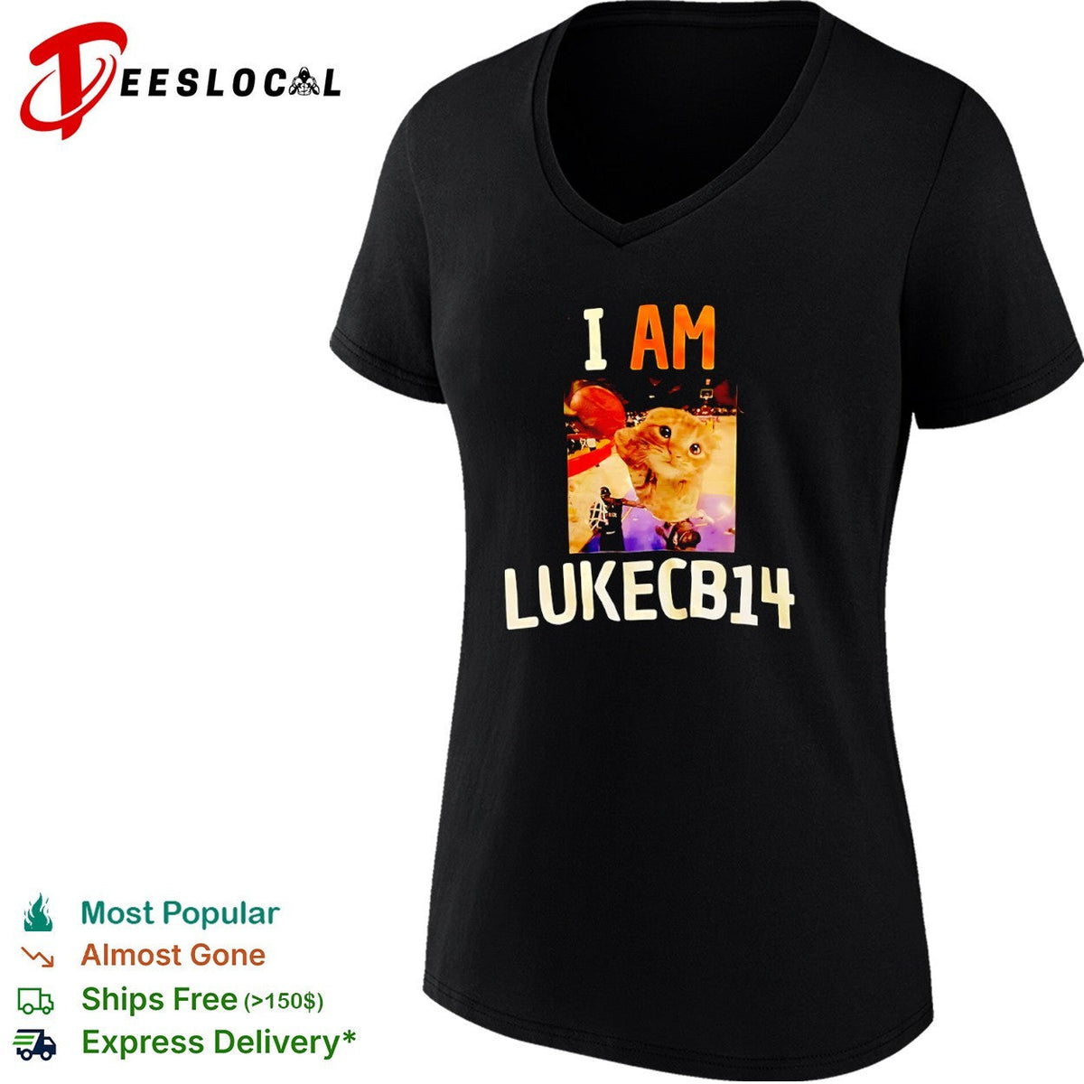I Am Luka Doncic Dallas Mavericks NBA Cat Meme shirt Unisex