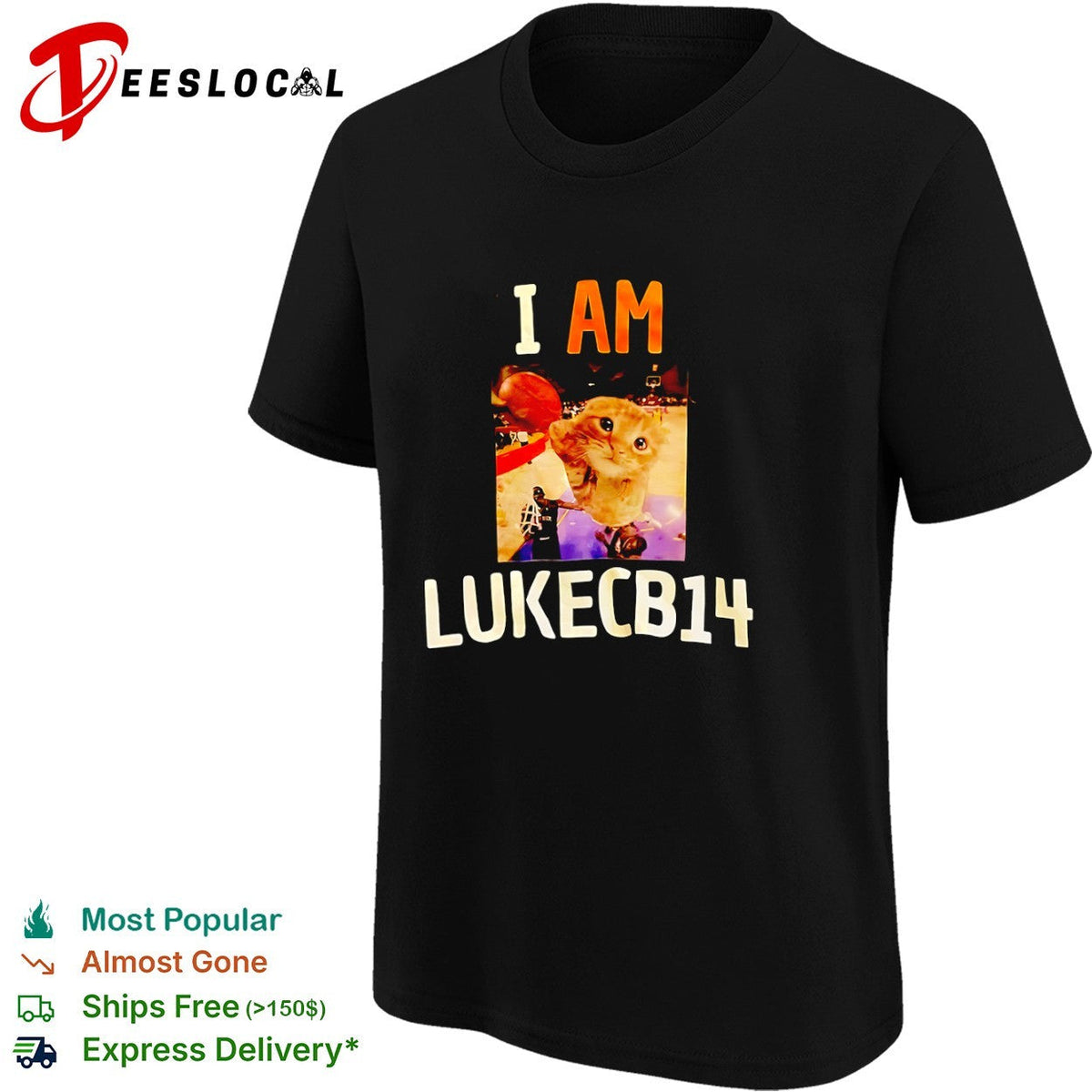 I Am Luka Doncic Dallas Mavericks NBA Cat Meme shirt Unisex