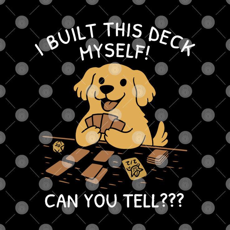 I Built This Deck Myself Can You Tell T Shirt Unisex