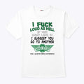 I Fuck Loud As Hell If You Don’t Like It I Suggest You Go To Another Wingstop Shirt Unisex