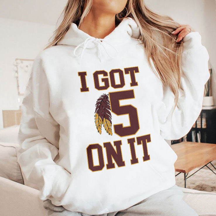 I Got 5 On It Football T Shirt Unisex
