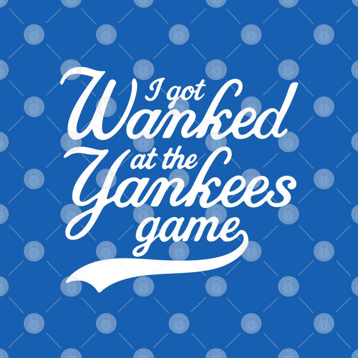I Got Wanked At The Yankees Game T Shirt Unisex