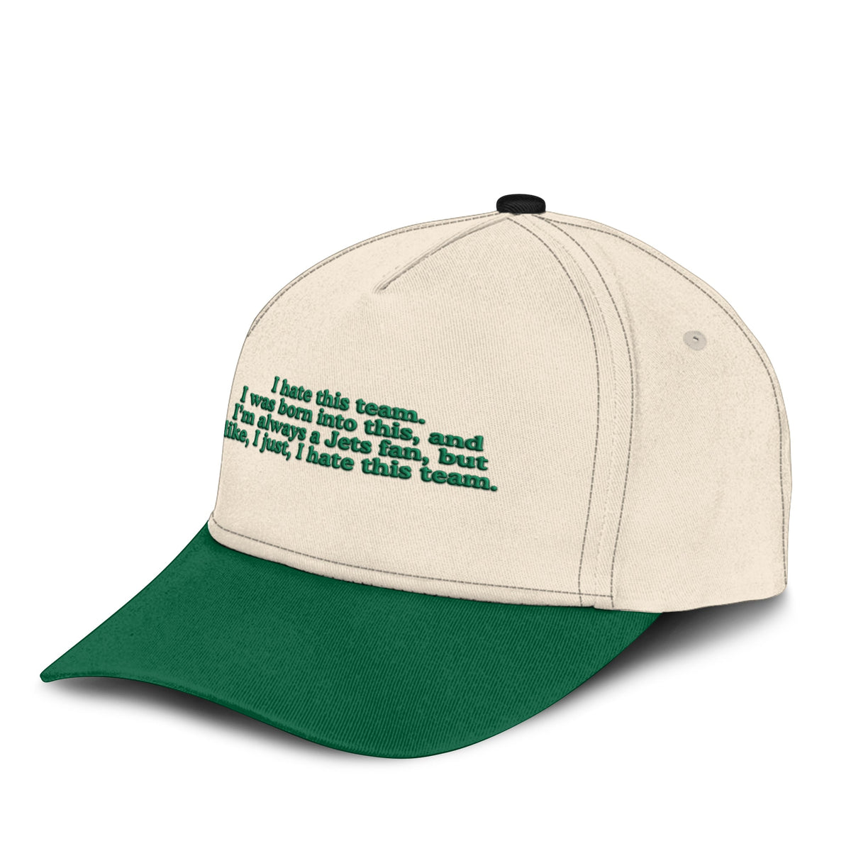 I Hate This Team I Was Born Into This And I’m Always A Jets Fan Hat Unisex