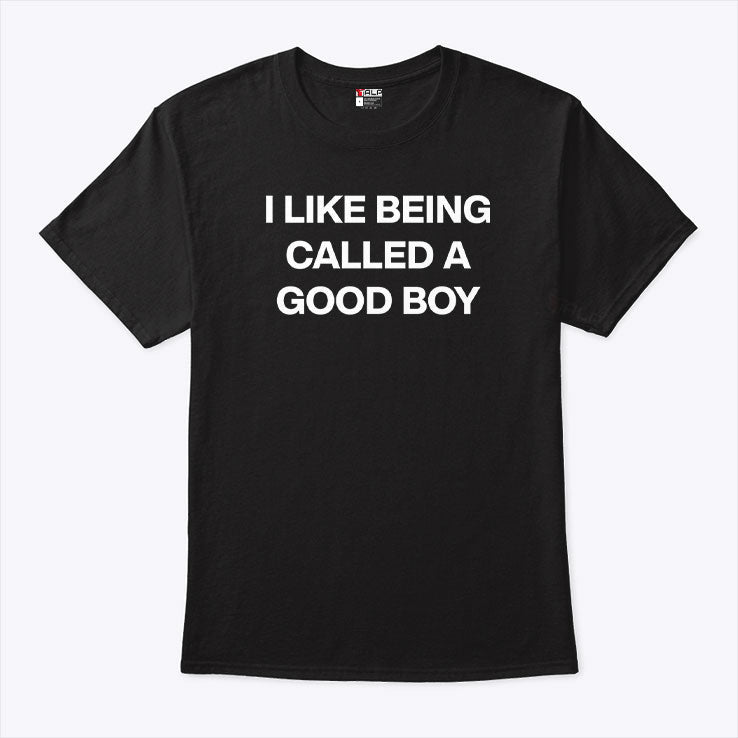 I Like Being Called A Good Boy T Shirt Unisex