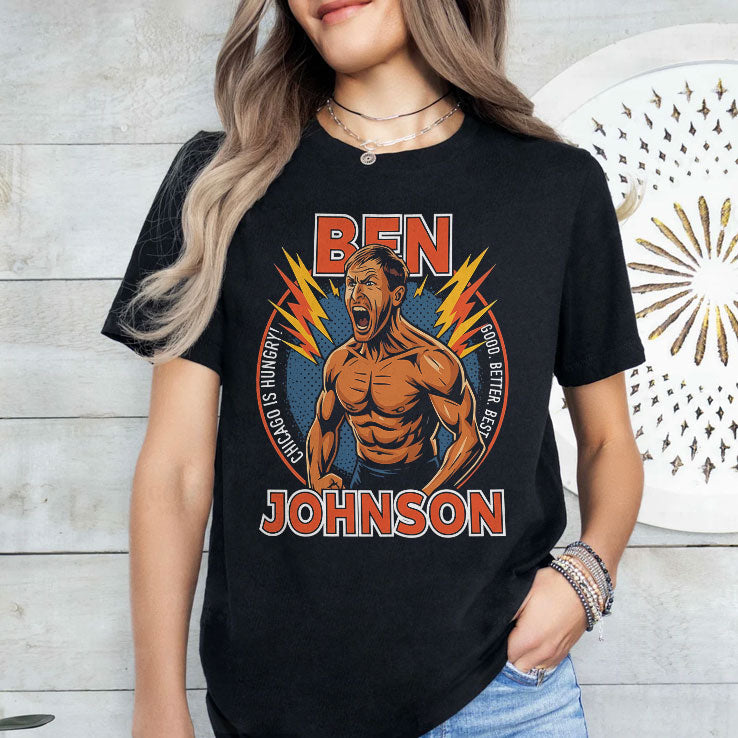 I Love BJ Ben Johnson Take Off T Shirt Unisex