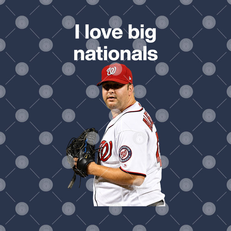 I Love Big Nationals Matt Albers Shirt Unisex