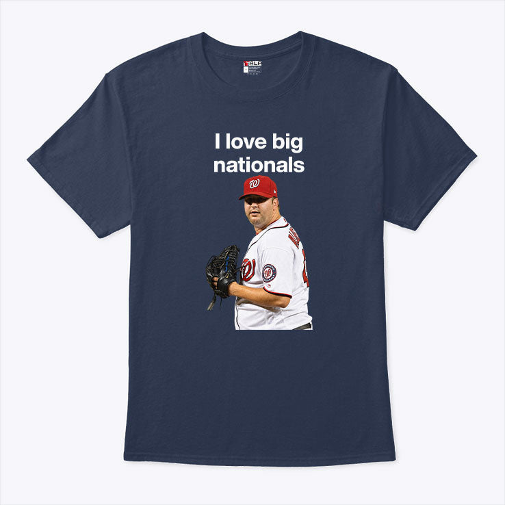 I Love Big Nationals Matt Albers Shirt Unisex