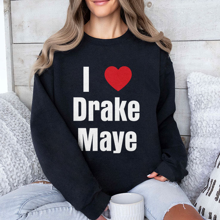 I Love Drake Maye QB Football Fan T Shirt Unisex