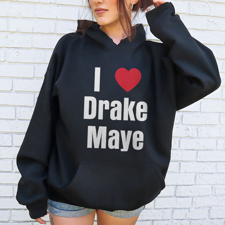 I Love Drake Maye QB Football Fan T Shirt Unisex