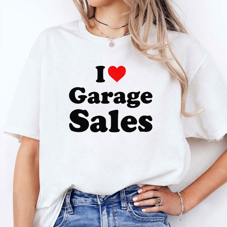 I Love Garage Sales T Shirt Unisex