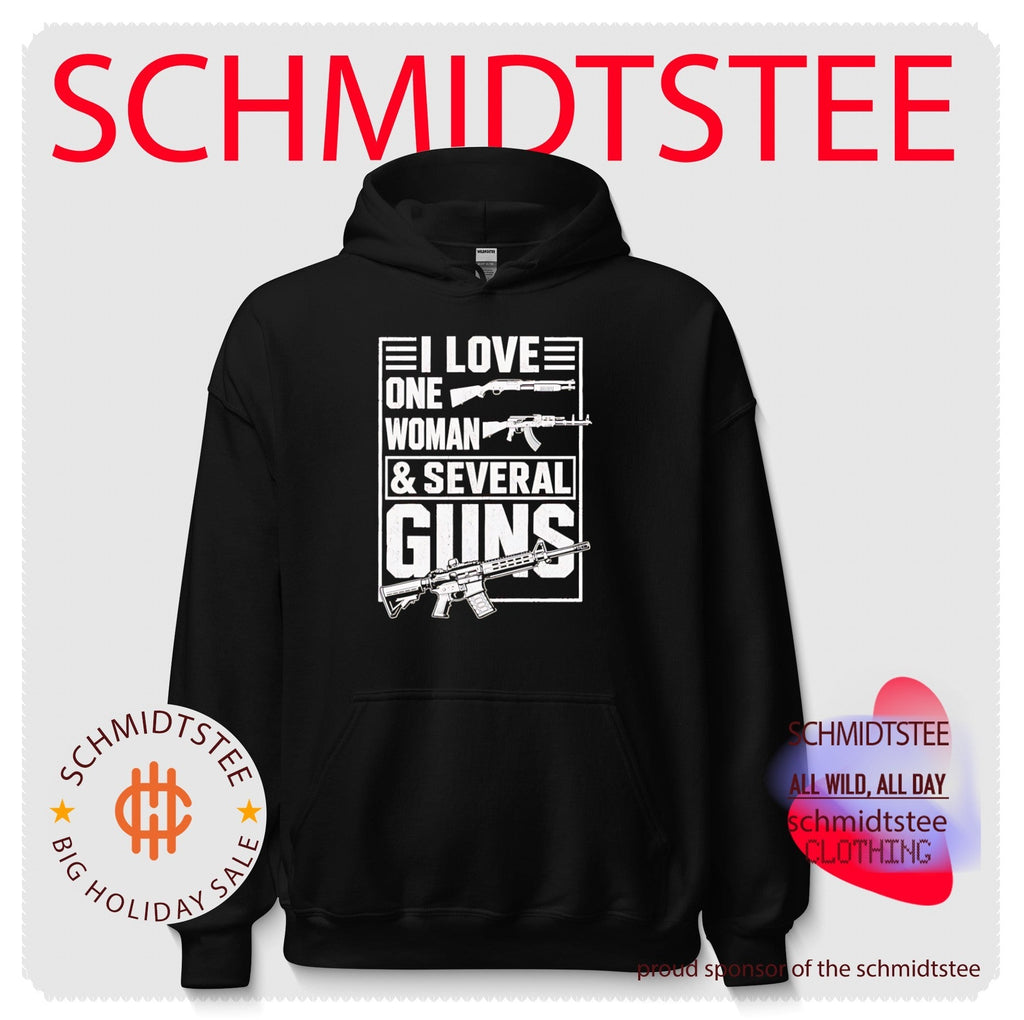 I Love One Woman & Several Guns 2nd Amendment Graphic shirt Unisex