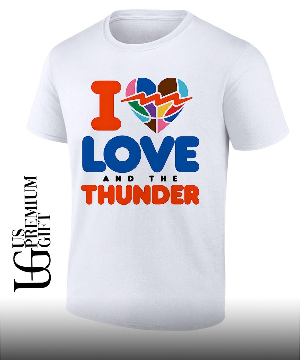 I Love and The Thunder Oklahoma City Thunder NBA shirt Unisex