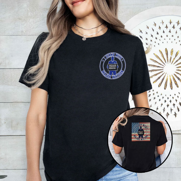 I Stand With Major Watson Shirt Unisex