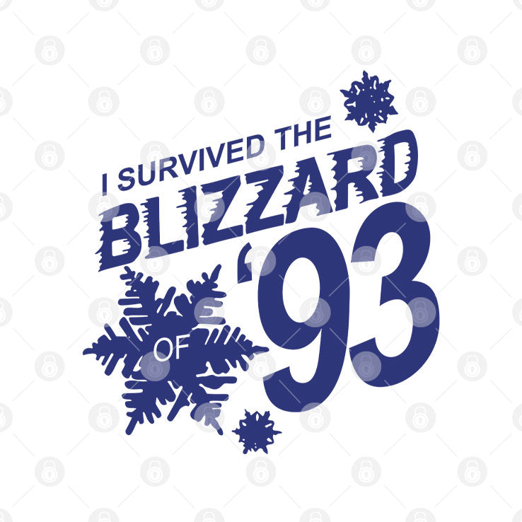I Survived The Blizzard Of ’93 Unisex