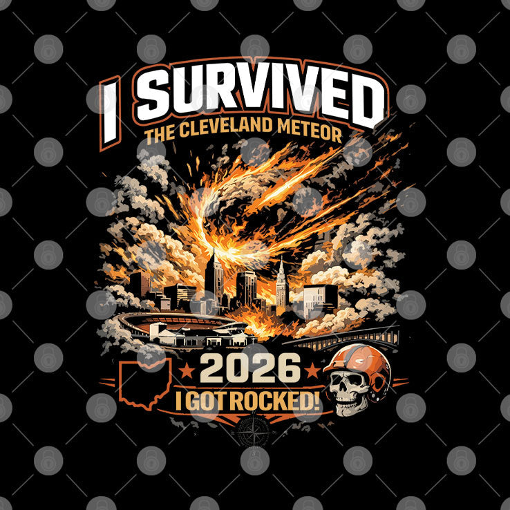 I Survived The Cleveland Meteor 2026 Shirt Unisex