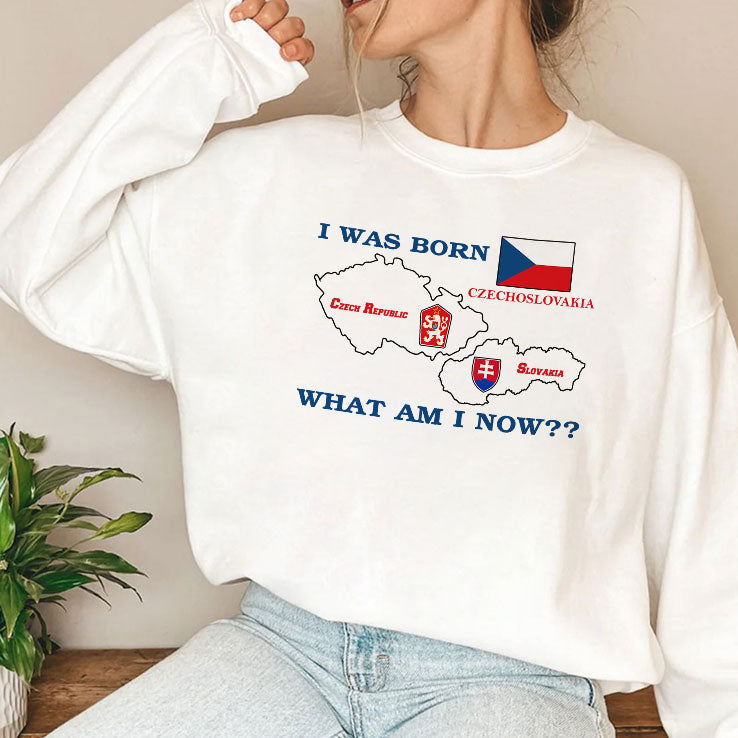 I Was Born Czechoslovakia What Am I Now T Shirt Unisex