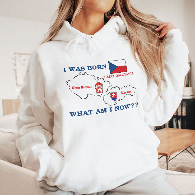 I Was Born Czechoslovakia What Am I Now T Shirt Unisex