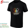 I am Enough Love Yourself First AKF Star Heart rainbow shirt Unisex