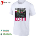 I am become death toxic gas mask driver behind the wheel neon colors graphic shirt Unisex
