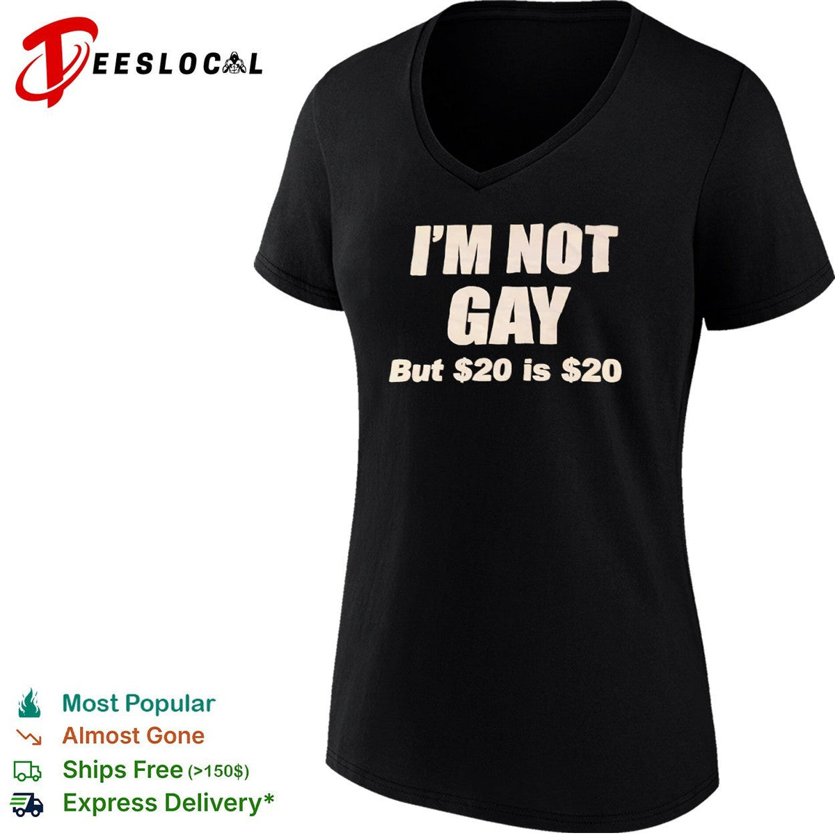I am not gay but 20 is 20 shirt Unisex