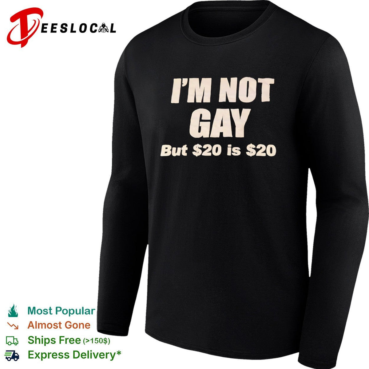I am not gay but 20 is 20 shirt Unisex