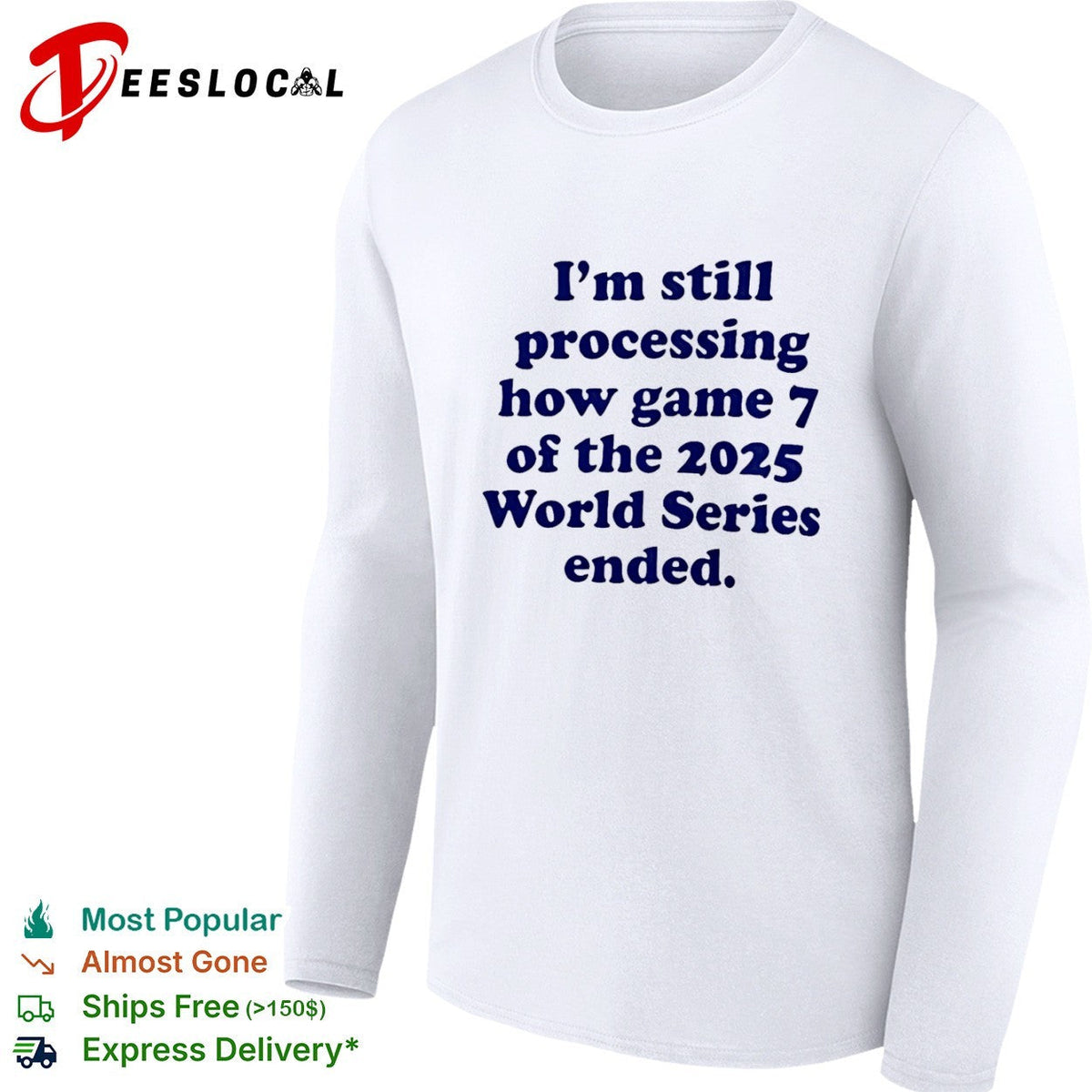 I am still processing how game 7 of the 2025 World Series ended baseball fan shirt Unisex