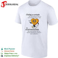 I bring a certain government hates us vibe heart character illustration shirt Unisex