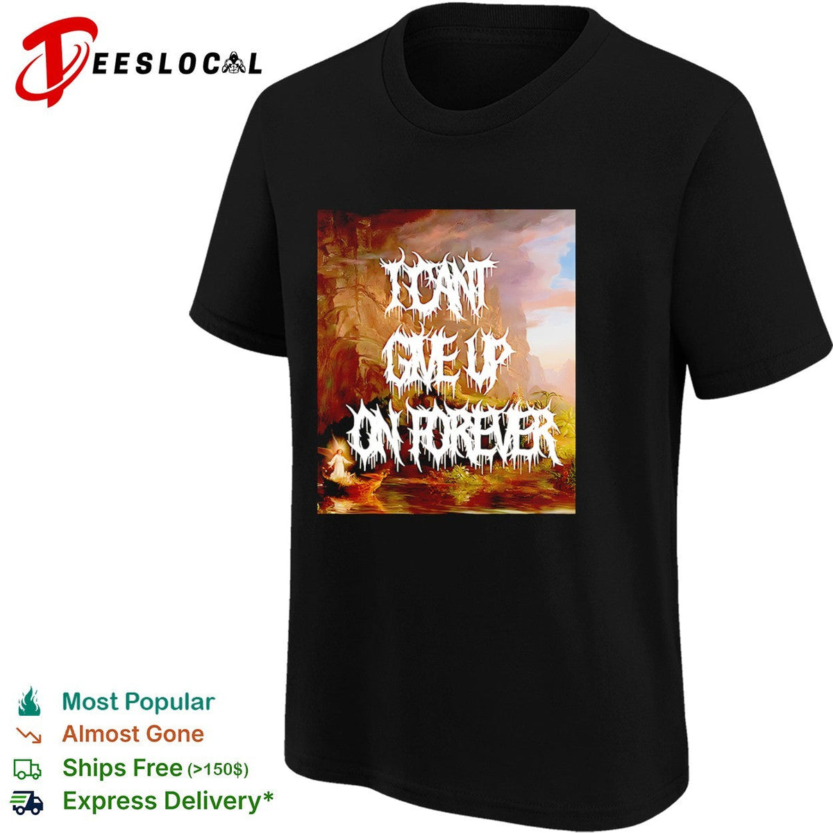 I cant give up on forever Cole Christian art religious surrealism aesthetic shirt Unisex