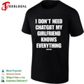 I dont need chatgbt my girlfriend knows everything GrimyKids funny quote shirt Unisex