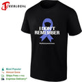 I don’t remember epilepsy awareness ribbon bold text shirt Unisex