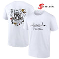 I have a Post Malone addiction heartbeat signs shirt Unisex