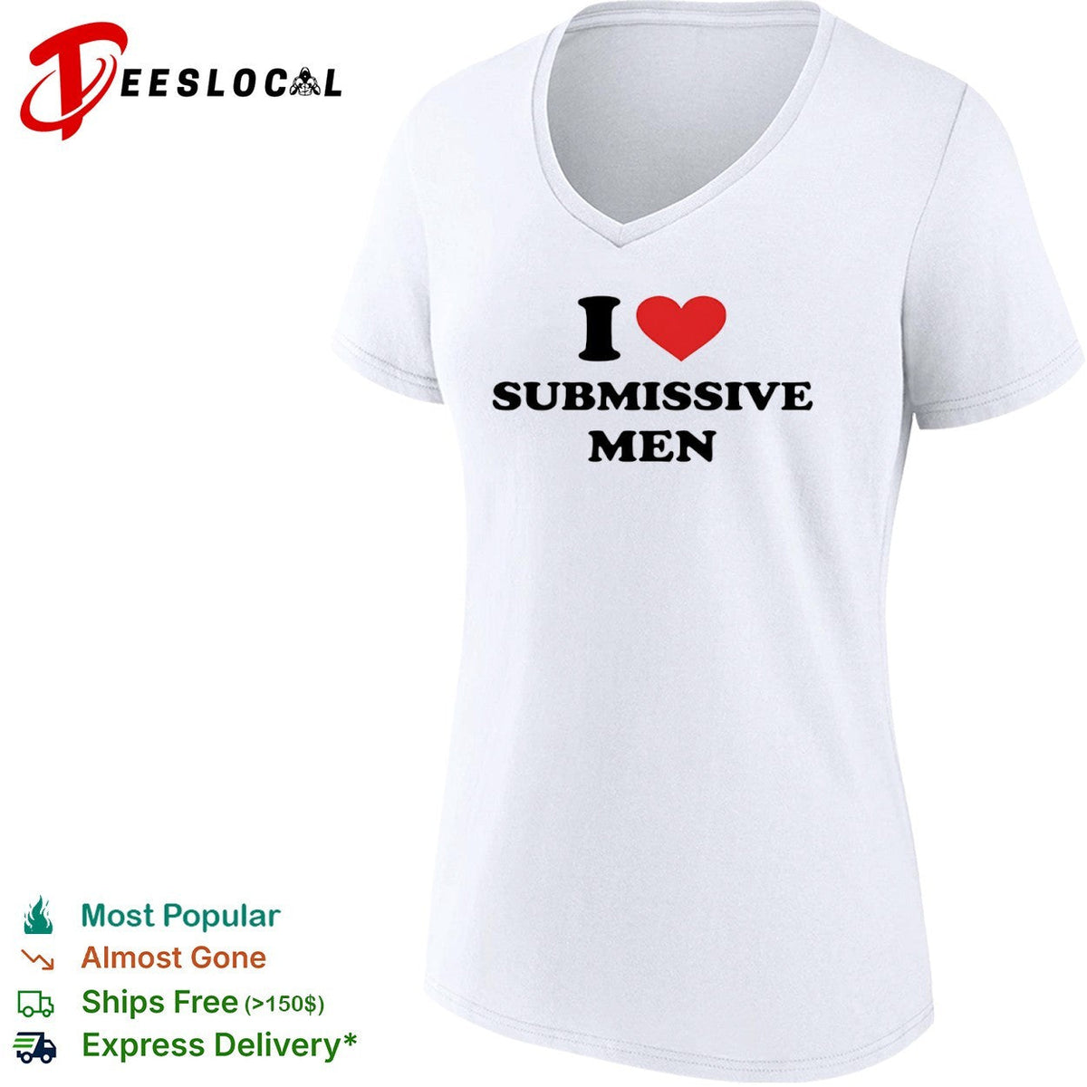 I heart Submissive shirt Unisex