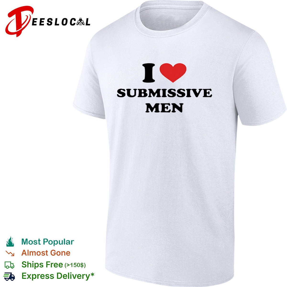 I heart Submissive shirt Unisex