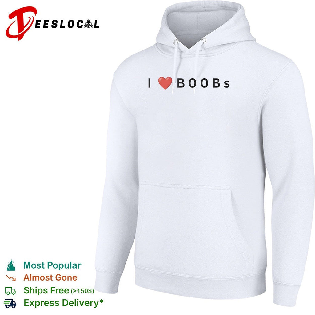 I heart boobs shirt Unisex
