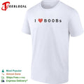 I heart boobs shirt Unisex