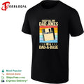 I keep all my dad jokes in a dad a base floppy disk technology humor shirt Unisex