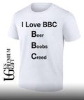 I love Bbc Beer Boobs Creed shirt Unisex