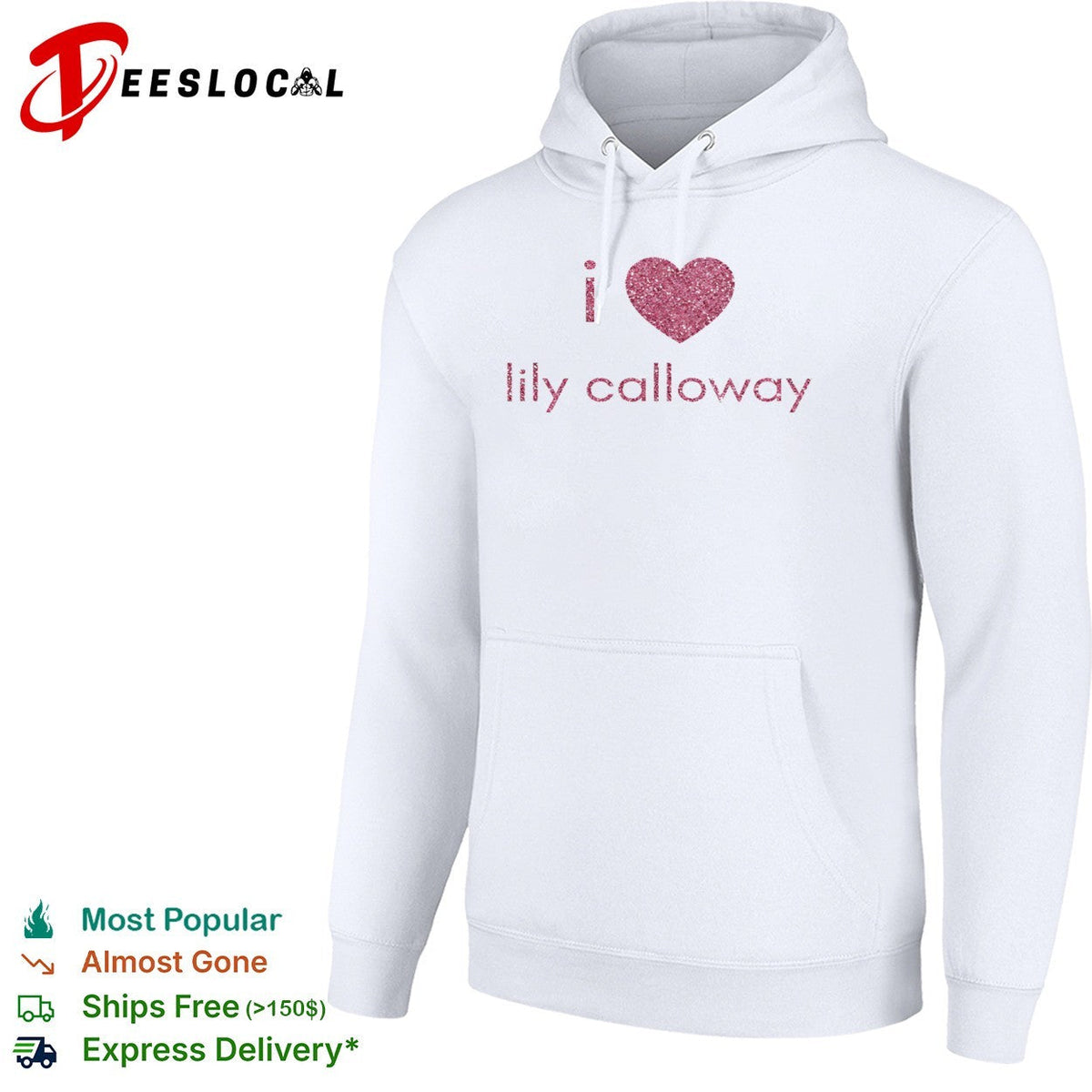 I love Lily Calloway shirt Unisex