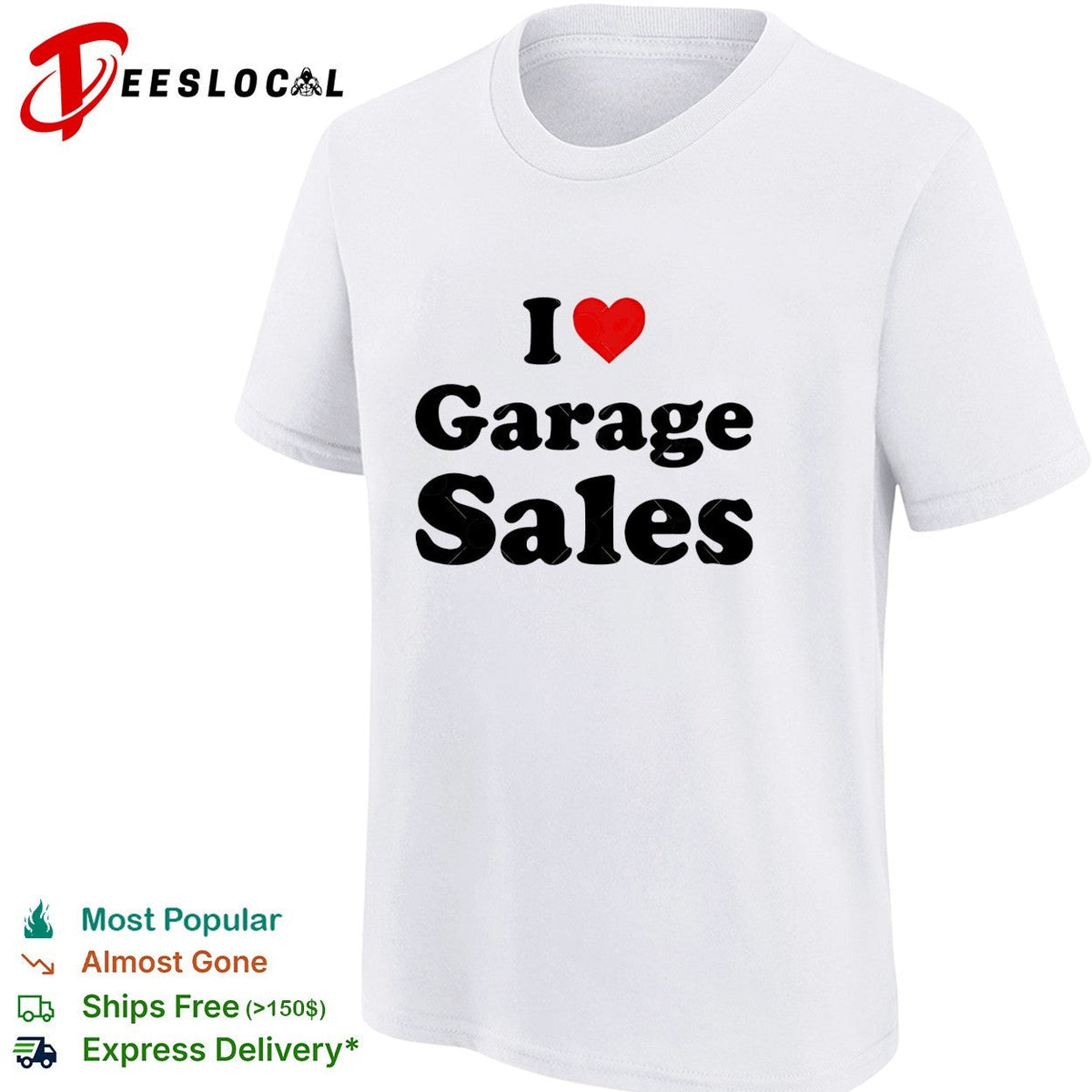 I love garage sales shirt Unisex