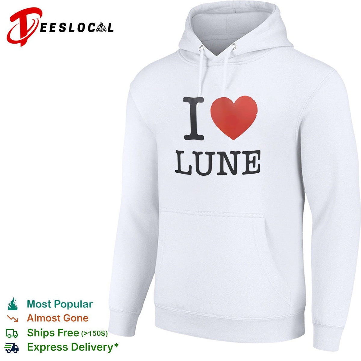 I love lune shirt Unisex